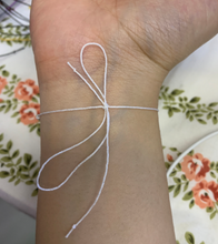 Load image into Gallery viewer, Third Eye Chakra Activation Intention Manifesting Tie Bracelet