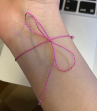 Load image into Gallery viewer, 2 Wealth & Wisdom Intention Manifesting Tie Bracelet Set For Loyalty, Honesty & Respect