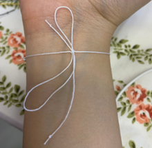 Load image into Gallery viewer, Angel & Spirit Guide Protection Intention Manifesting Tie Bracelet