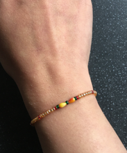 Load image into Gallery viewer, Strength Intention Manifesting Tie Bracelet