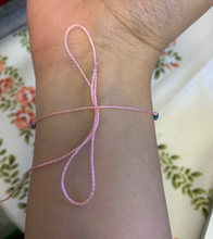 Load image into Gallery viewer, Twin Flame Love Boosting Intention Manifesting Tie Bracelet