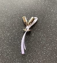 Load image into Gallery viewer, Love Champagne Flutes Charm to Manifest Successful Happy Relationship, Wedding & Engagement