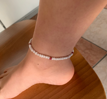 Load image into Gallery viewer, Love & Relationship Commitment Tie Intention Manifesting Anklet