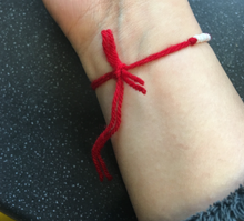 Load image into Gallery viewer, Intimacy & Fertility, Pregnancy Intention Bracelet for Relationships Intention Manifesting Tie Bracelet