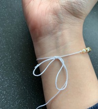 Load image into Gallery viewer, Pass A Test or Exam Intention Manifesting Tie Bracelet