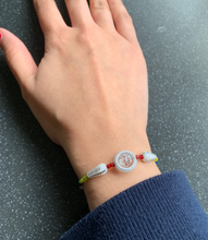 Load image into Gallery viewer, Break Spells Chakra Cleansing Intention Manifesting Tie Bracelet for Chakras Alignment, Powerful Spell Bracelet