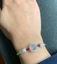 Load image into Gallery viewer, Break Spells Chakra Cleansing Intention Manifesting Tie Bracelet for Chakras Alignment, Powerful Spell Bracelet