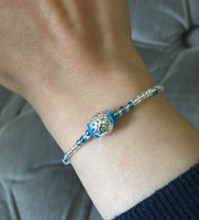 Load image into Gallery viewer, Moon Energy Intention Tie Manifesting Bracelet Law of Attraction Detachment for Change, Happiness & Health