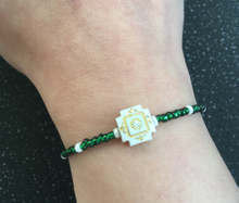 Load image into Gallery viewer, Taurus Zodiac Manifesting Tie Intention Bracelet for All Areas Love, Career, Finance, Health