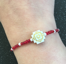 Load image into Gallery viewer, Aries Zodiac Manifesting Tie Intention Bracelet for All Areas Love, Career, Finance, Health