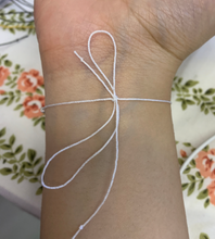 Load image into Gallery viewer, Aries Zodiac Manifesting Tie Intention Bracelet for All Areas Love, Career, Finance, Health