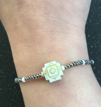 Load image into Gallery viewer, Cancer Zodiac Manifesting Tie Intention Bracelet for All Areas Love, Career, Finance, Health