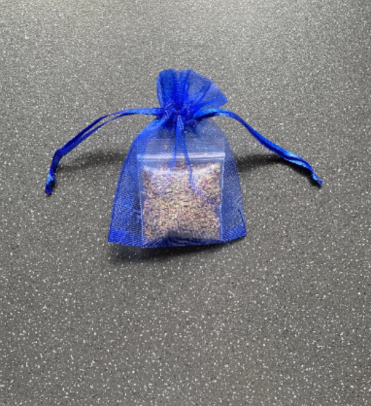 Evil Eye Protection Manifesting Intention Pouch with Oregano to Remove Blockages, Spells, Bad Energies