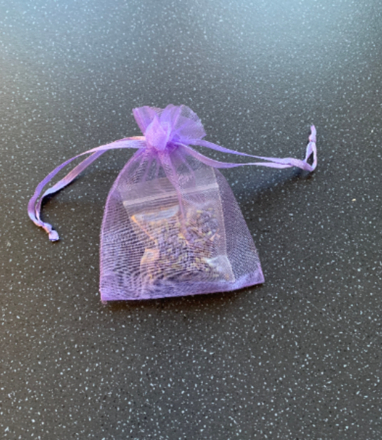 Scalp Health Manifesting Intention Pouch with Lavender For Thick Healthy Hair & Soothed Scalp