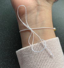 Load image into Gallery viewer, Business Entrepreneur Intention Bracelet for Good Fortune, Goals & Success Spiritually Charged Soft Thread Tie Yellow Bracelet