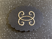 Load image into Gallery viewer, Protection Hand Embroidered Card (Place Under Pillow or Keep With You)