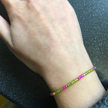 Load image into Gallery viewer, Bloom & Growth Tie Intention Bracelet for Growth, Power & Success, Law of Attraction