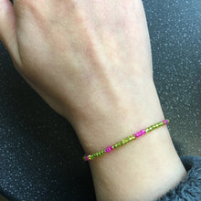 Load image into Gallery viewer, Bloom & Growth Tie Intention Bracelet for Growth, Power & Success, Law of Attraction