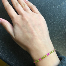 Load image into Gallery viewer, Bloom & Growth Tie Intention Bracelet for Growth, Power & Success, Law of Attraction