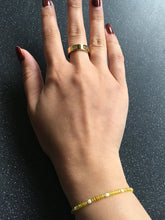 Load image into Gallery viewer, Solar Plexus Chakra Intention Bracelet Spiritually Charged Boost Your Abundance, Life, Gifts, Desires In Life Spiritually Charged Adjustable