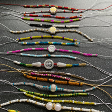 Load image into Gallery viewer, Tarot Advent Calendar Christmas Tree with Affirmation Intention Bracelets Limited Edition Spiritual Handmade Fairy Lights, Tinsel Decoration