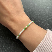 Load image into Gallery viewer, Meditation Intention Tie Bracelet for Peace, Sadhana, Focus, Mindfulness, Harmony Self Love and Strength During Meditation Spiritually Charged Soft Tie