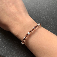 Load image into Gallery viewer, Shadow Work Intention Bracelet for Exploring Your Darkness to Bring More Light In Your Life, Discover Self Acceptance Soft Thread Bracelet