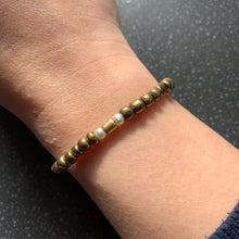 Load image into Gallery viewer, Prayer Blessing Intention Tie Bracelet To Attract Blessings In Your Life Through Prayer Spiritual Gold