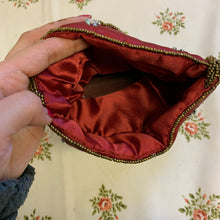 Load image into Gallery viewer, Love Manifesting Embellished Red Bucket Bag with Drawstring & Embellished Handle Purse