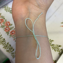 Load image into Gallery viewer, Stress and Peace Intention Bracelet for OCD, Anxiety, Chaos, Conflict Spiritually Charged Green Flower Nature Bracelet Prosperity Auspicious