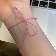 Load image into Gallery viewer, Make Them Think Of You 24/7 Spiritually Charged Fuschia Pink Intention Bracelet