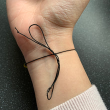 Load image into Gallery viewer, Unstoppable Intention Bracelet for Energy, Good Resources, Stamina and Success Spiritually Charged Soft Thread Tie Bee Bracelet