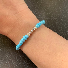 Load image into Gallery viewer, Air Intention Tie Bracelet for Bringing Communication, Creativity & Confidence In Life Blue