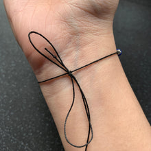 Load image into Gallery viewer, Prayer Blessing Intention Tie Bracelet To Attract Blessings In Your Life Through Prayer Spiritual Gold