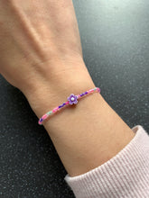 Load image into Gallery viewer, Narcissistic Abuse Healing Intention Tie Bracelet Soft Tie for Narcissism Healing, Relationships, Overt Covert Grandiose Malignant Narcissist