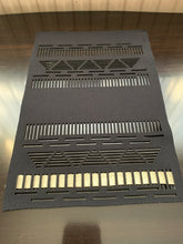 Load image into Gallery viewer, Manifest Evil Eye Protection Energy Cloth Leather Gold Embellished Divination Fabric Spirituality for Alter Law of Attraction Manifesting