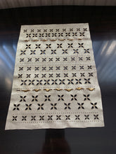 Load image into Gallery viewer, Manifest Wealth & Success Energy Cloth Leather Gold Embellished Divination Fabric Spirituality for Alter Law of Attraction Manifesting