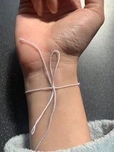 Load image into Gallery viewer, Moonlight Intention Tie Bracelet for PCOS, Good Health, Balancing Emotions, Law of attraction, moon light