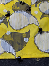 Load image into Gallery viewer, Manifest Love & Happiness Energy Cloth Screen Print Embellished Divination Fabric Spirituality Alter Law of Attraction 27.5 x 28cm