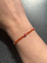 Load image into Gallery viewer, Mercury Planet Intention Tie Bracelet for Communication, Law of attraction, manifesting and willpower