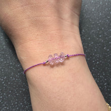 Load image into Gallery viewer, They Break No Contact Manifesting Tie Intention Bracelet