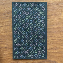 Load image into Gallery viewer, Manifest Protection Sparkly Pastel Hand Embroidery Art Law of Attraction to keep around you