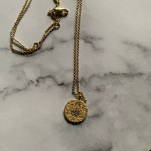 Load image into Gallery viewer, Manifest Success Intention Necklace With Eye Gold for Manifesting Success
