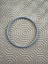 Load image into Gallery viewer, Ace of Pentacles Intention Bangle Bracelet for Attracting Opportunities, Commitment, Stability &amp; Security matte grey
