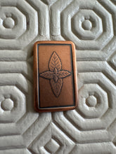 Load image into Gallery viewer, Attract Love, Commitment, Strong Relationships Intention metal tarot ace Temperance charm copper
