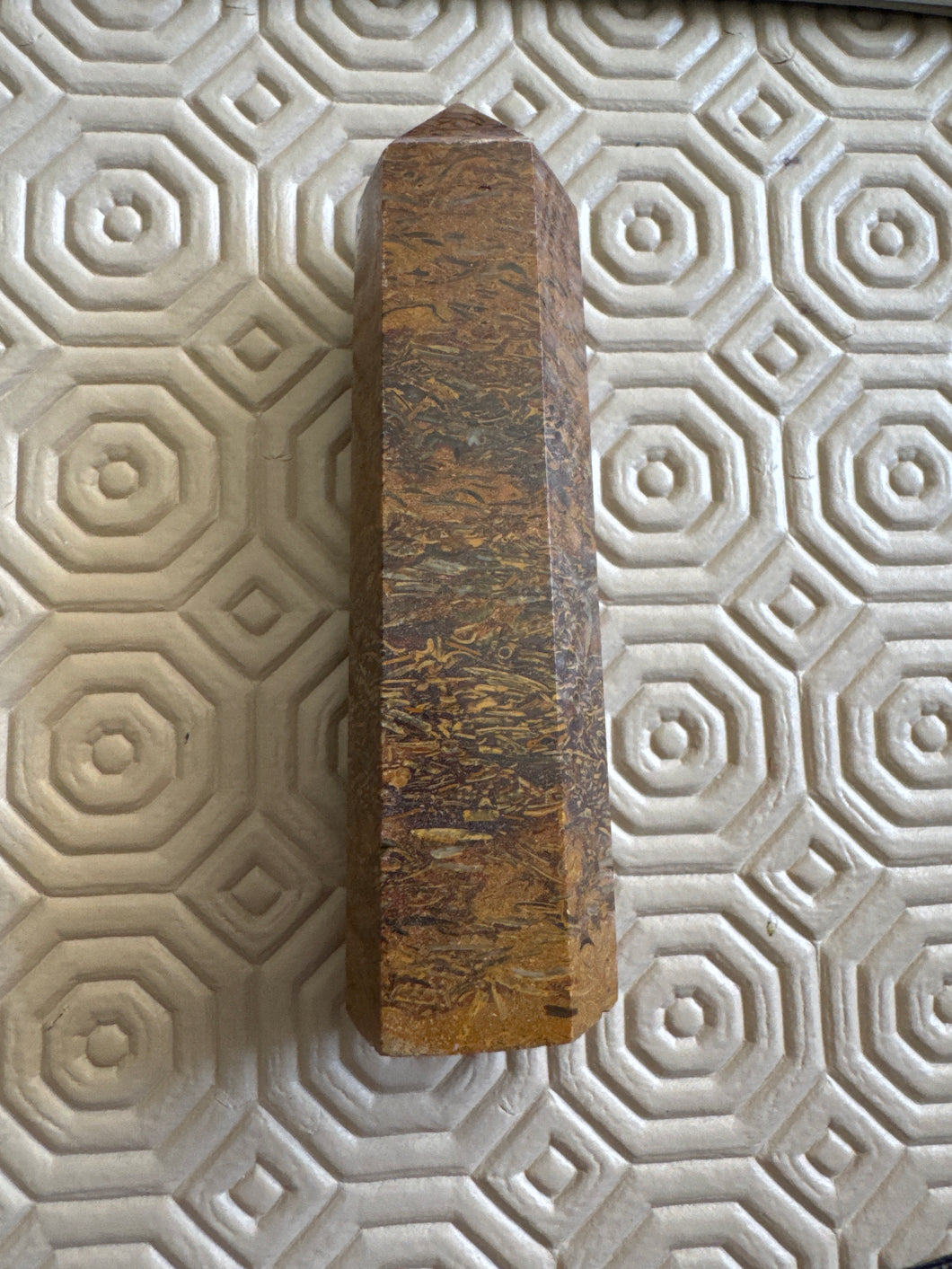 Powerful Healing Marble Crystal 82g for healing, purity, strength & courage