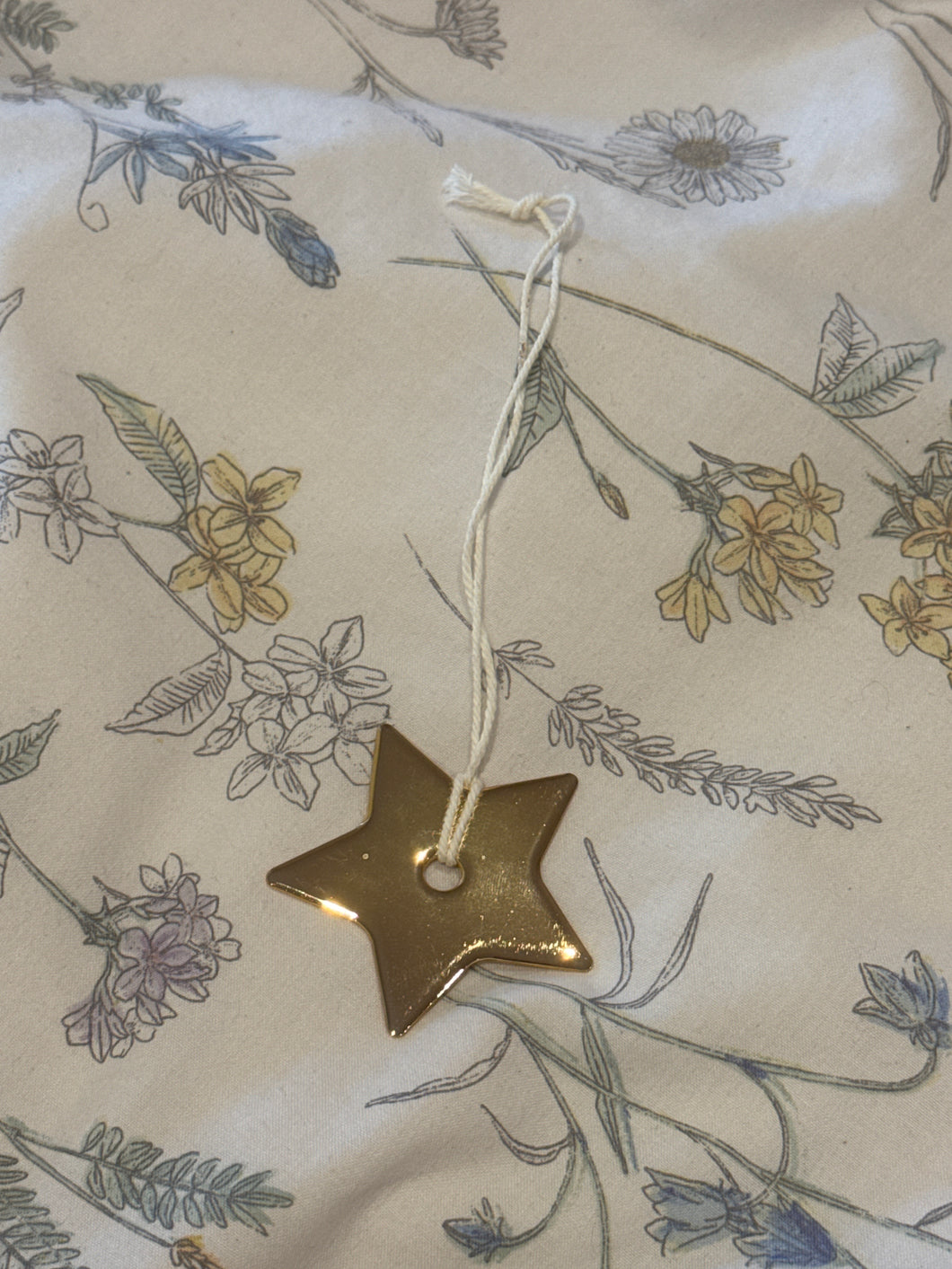 Make Your Wish come true Hanging star gold tassel ornament to hang up