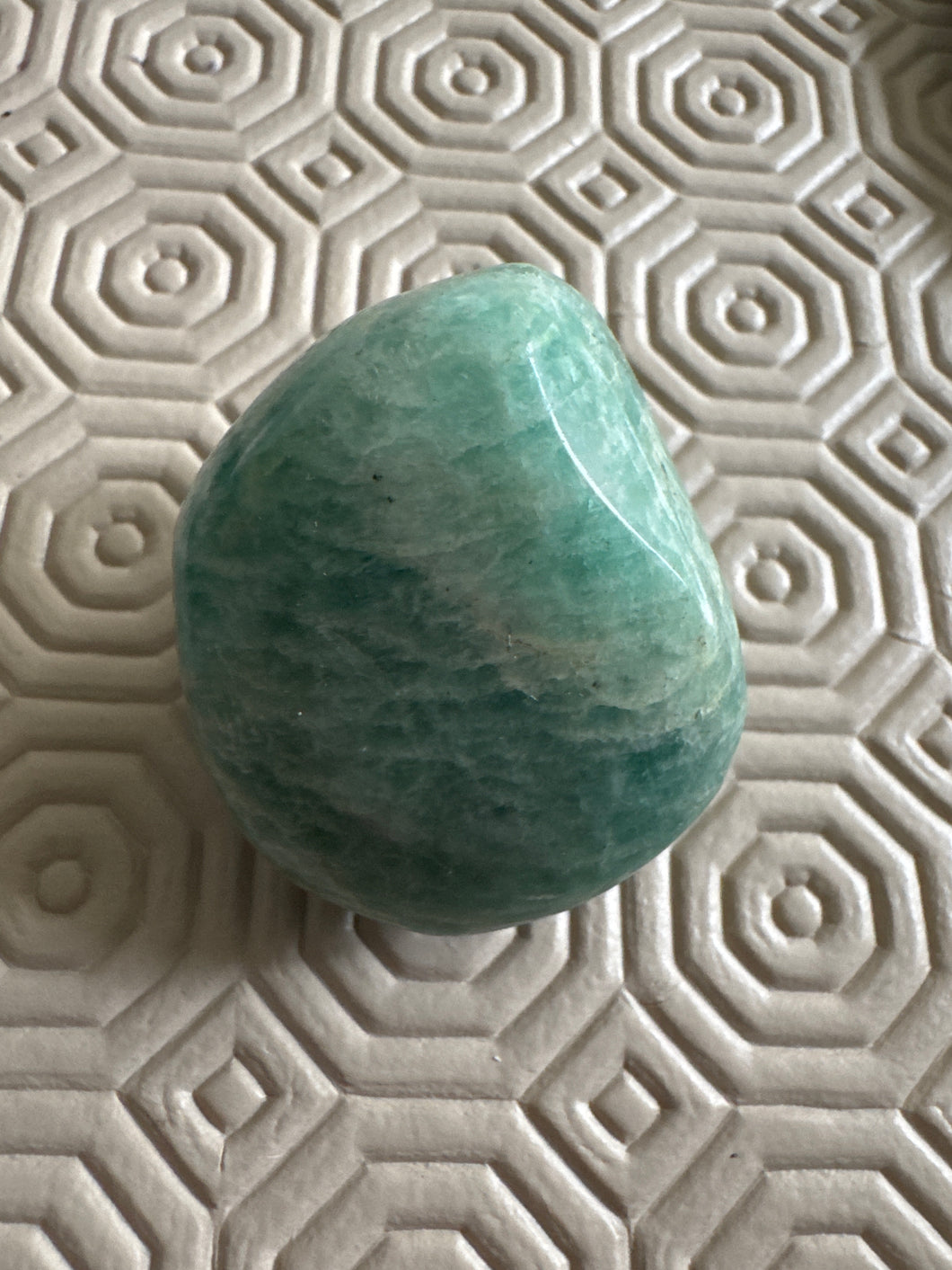 Break No Contact and evil eye protection Green tumbled Crystal