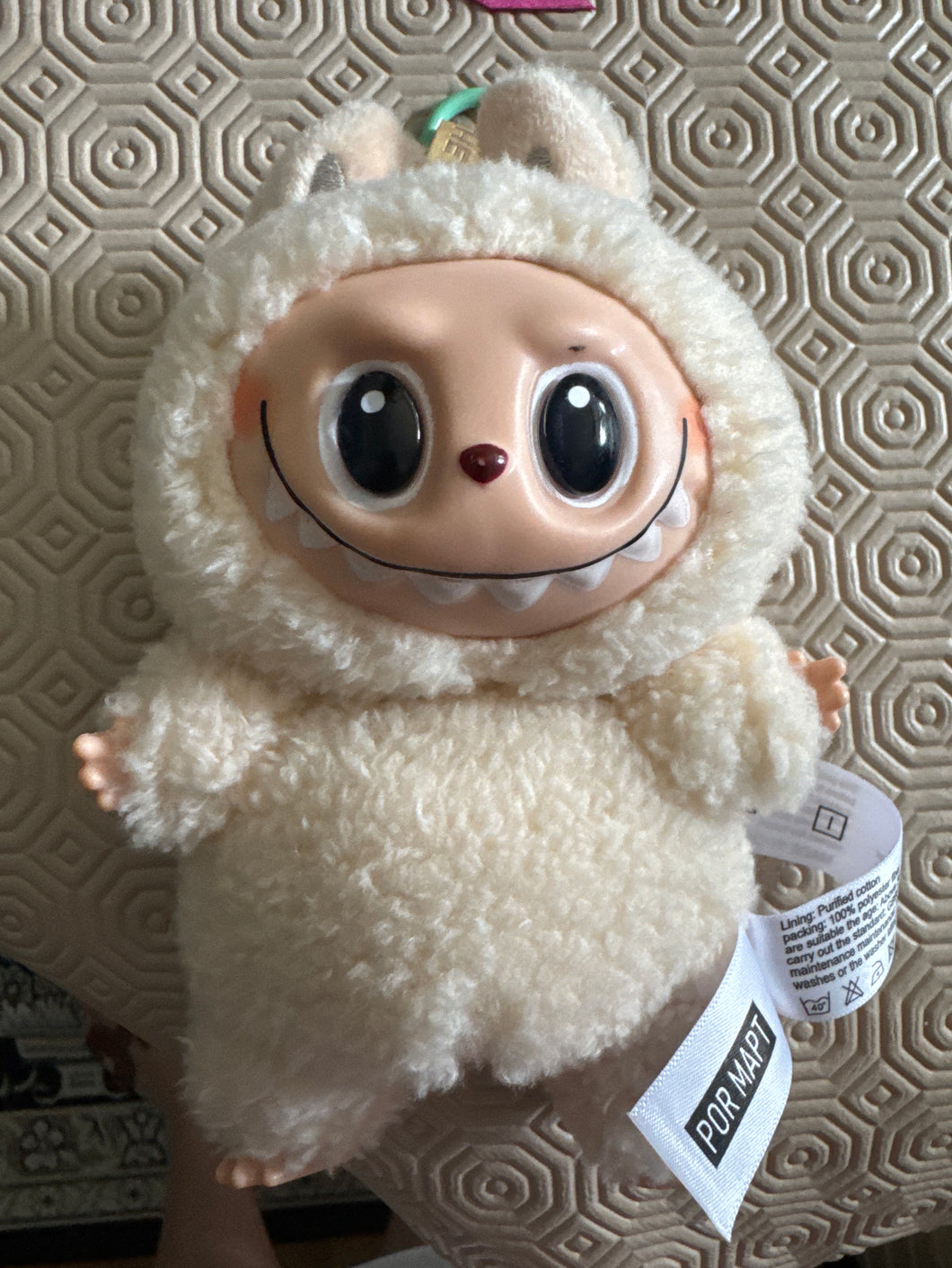 Self Love, happiness Hair and healthy Scalp Labubu bear charm the monsters to keep around you