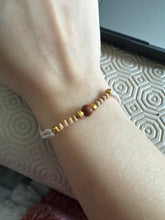 Load image into Gallery viewer, Rakhi Protection Bracelet Orange OM AUM Rakhi thread Brother sister Indian Hindu festival Raksha Bandhan Rakhi Thread Rakhi Rakhadi Rakhri
